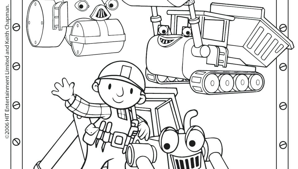 960x544 Hello Kitty Bob Builder Barney Train Coloring Page As Well As
