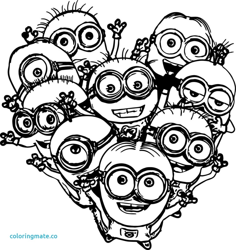 966x1024 Minion Coloring Pages Bob To Print