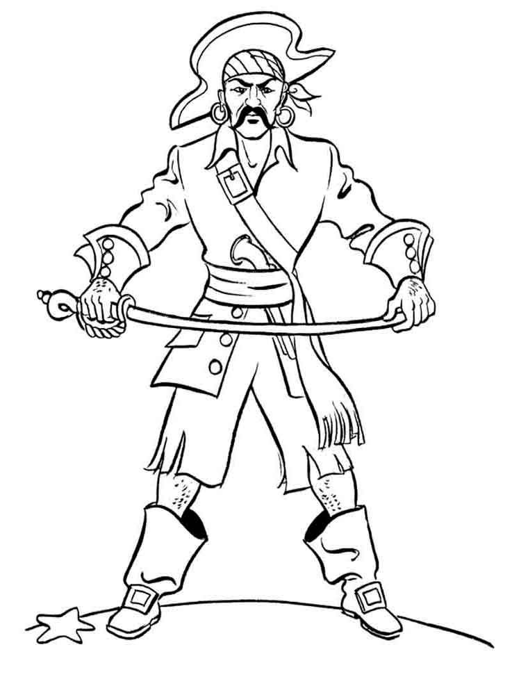 750x1000 Pirates Coloring Pages Download And Print Pirates Coloring Pages
