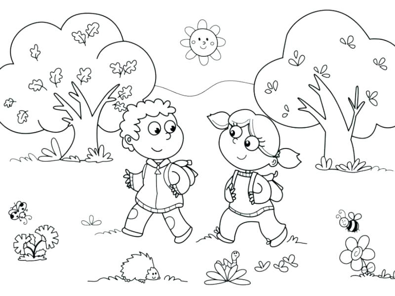 800x600 Free Preschool Coloring Pages Body Parts Coloring Pages