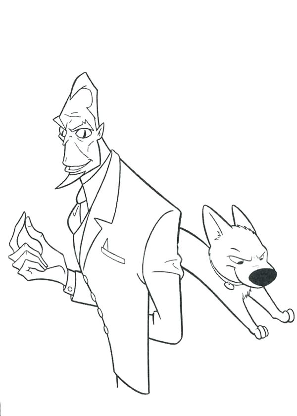 600x840 Lightning Bolt Coloring Page