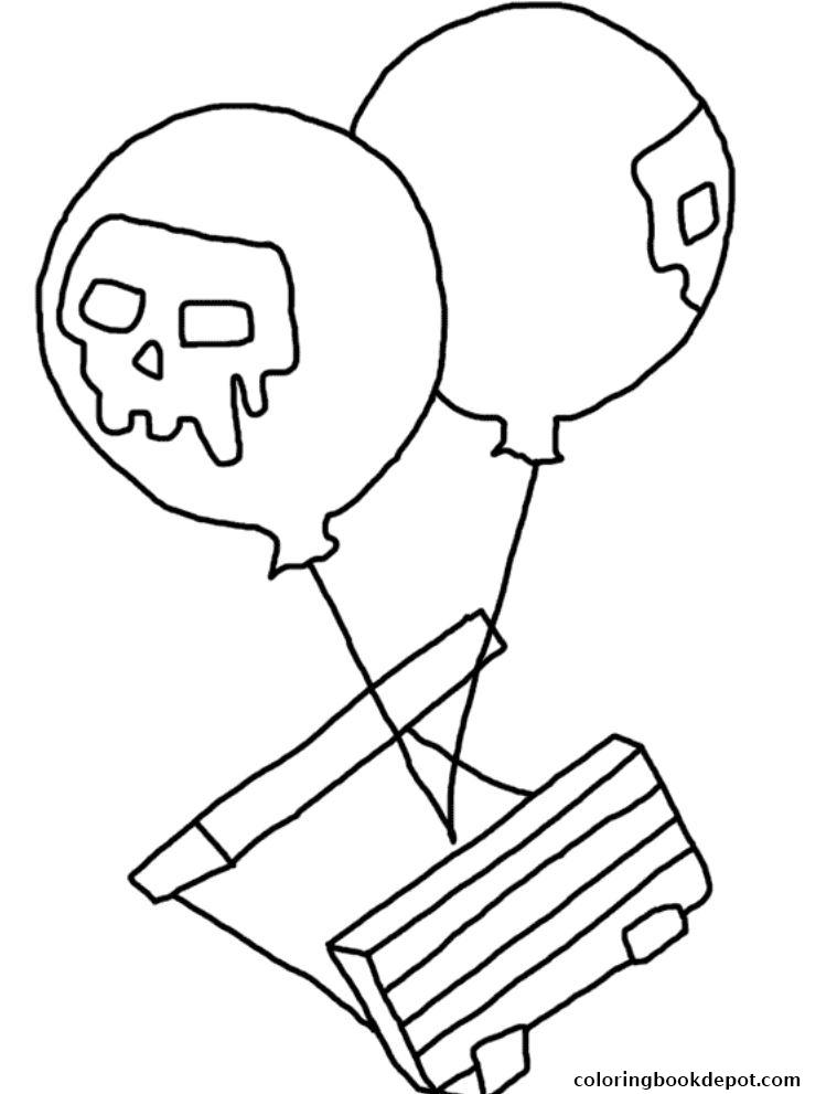 759x991 Air Bomb Clash Of Clans Coloring Pages
