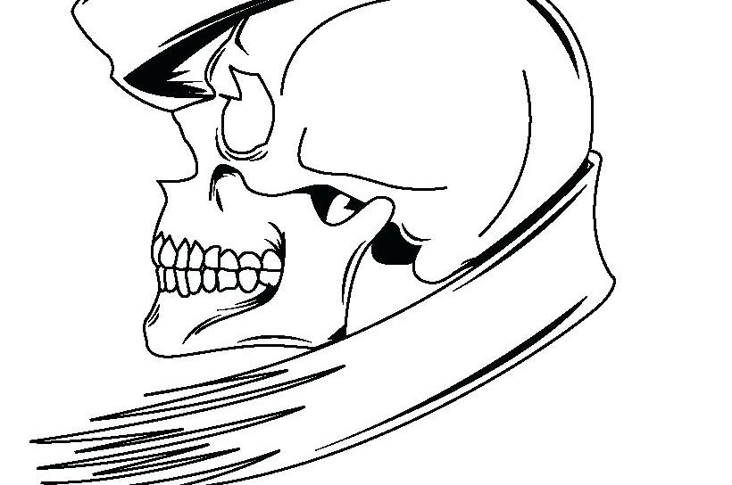 820x544 Day Of The Skeleton Coloring Page Free Printable Body And Skull