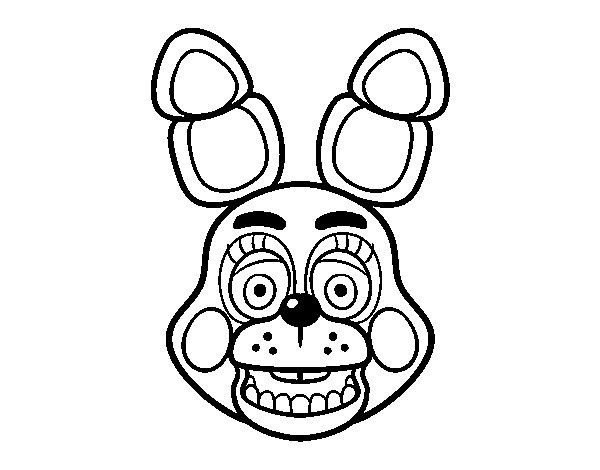 600x470 Toy Bonnie Coloring Pages