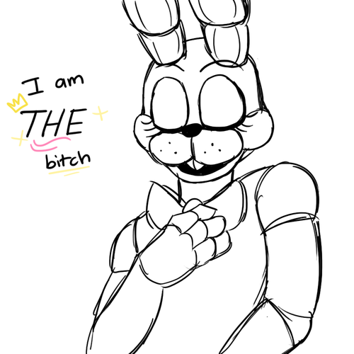 500x500 Fnaf Coloring Pages