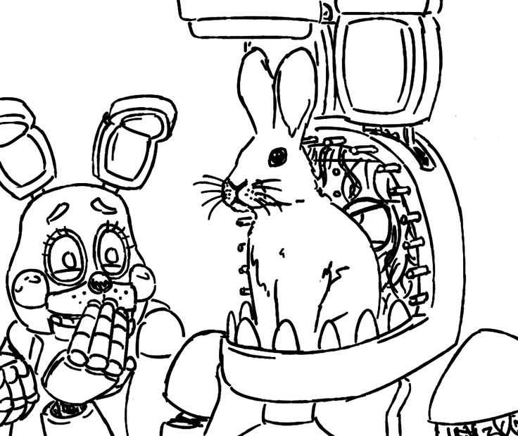 Bonnie The Bunny Coloring Pages