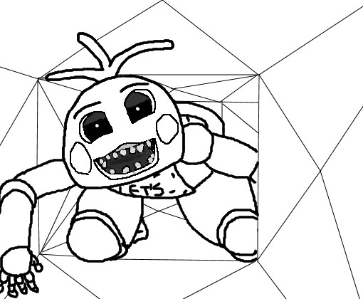 510x420 Bonnie The Bunny Coloring Pages Beautiful Five Nights Freddy