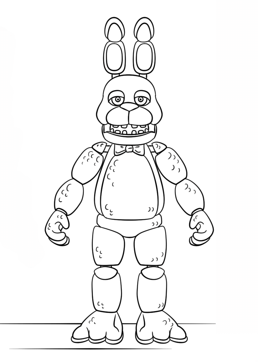 824x1154 Bonnie Bunny Coloring Pages