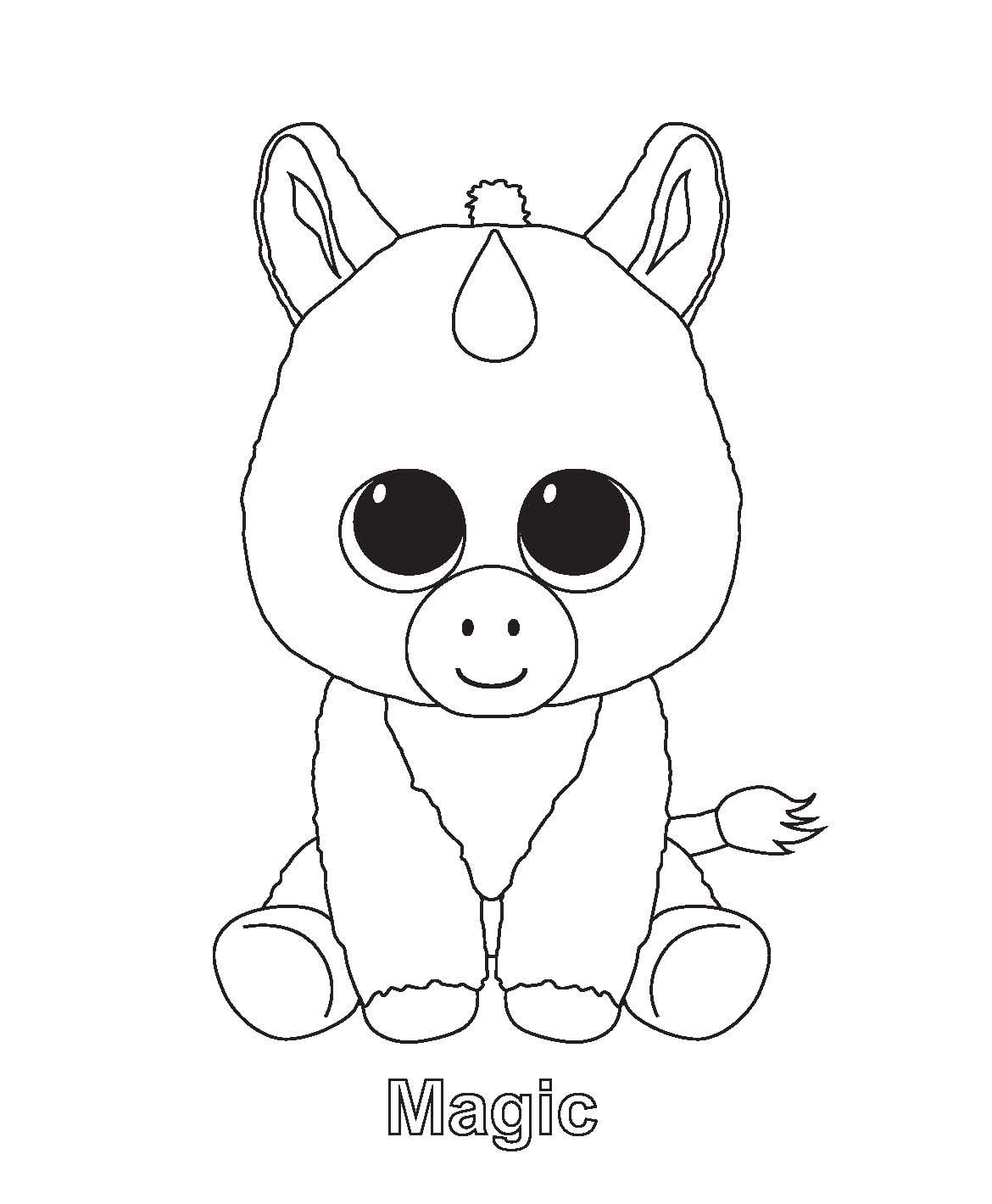 1170x1420 Ty Beanie Boo Coloring Pages Download And Print For Free Beanie