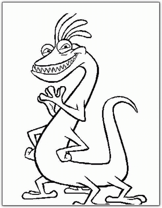 525x676 Monster Inc Coloring Pages New Page Boo Monsters Inc Coloring