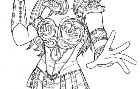 470x300 Xena Warrior Princess Coloring Pages My Coloring Pages