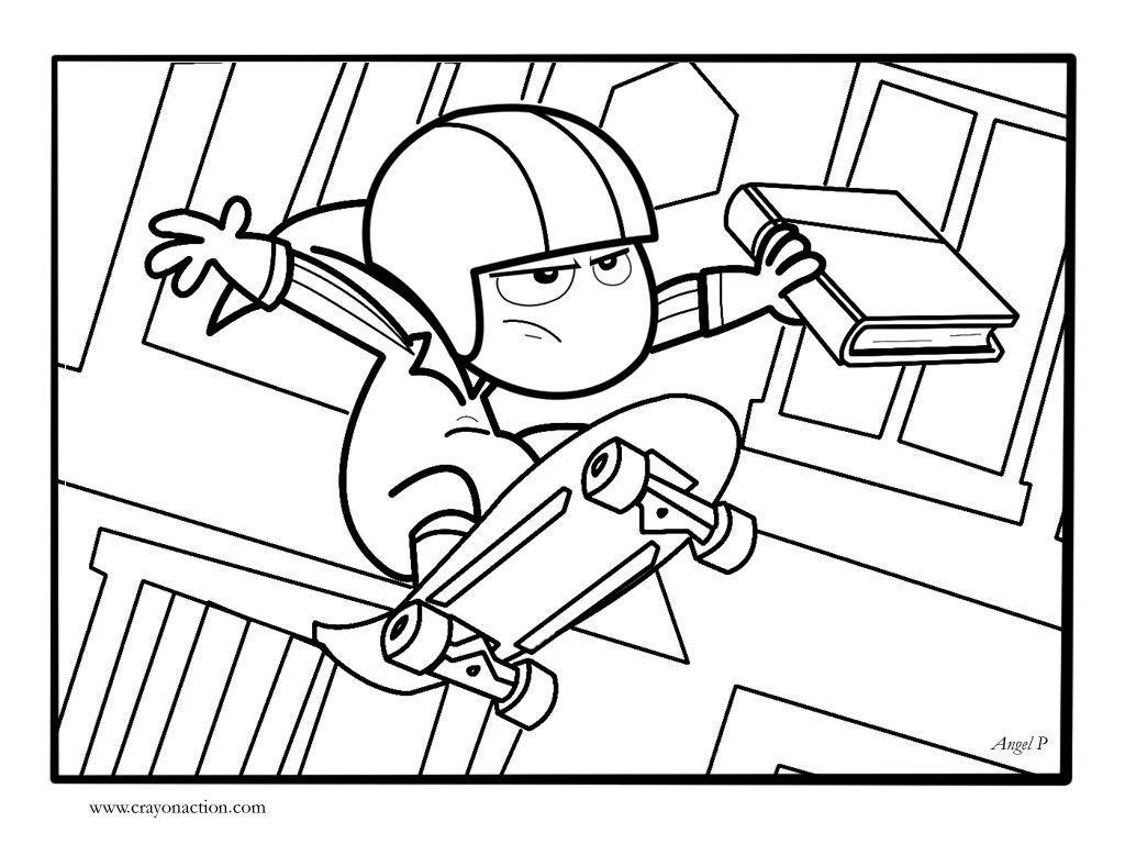 1024x768 For Daredevil Coloring Pages