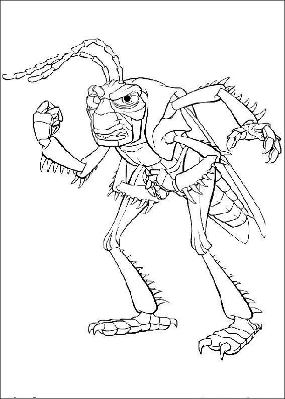 567x794 Bugs Life Coloring Book Archives