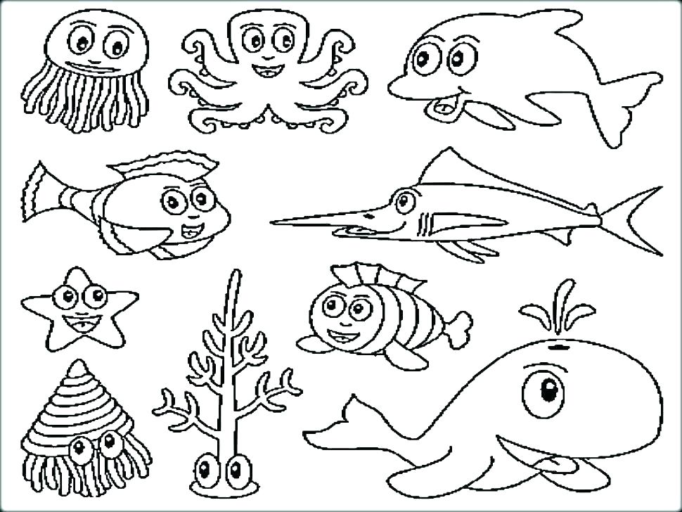 970x728 Sea Coloring Under The Sea Coloring Pages Lost Sea Coloring Book