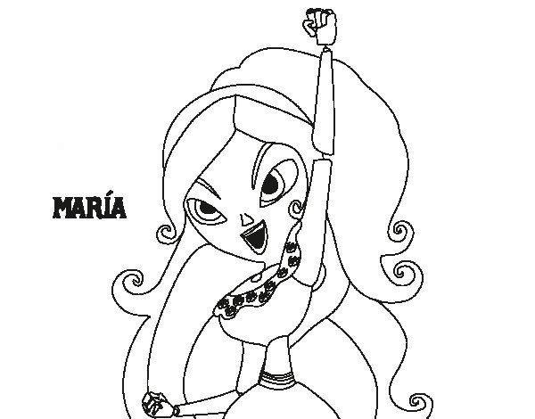 600x470 The Book Of Life Coloring Pages Coloring Pages For Kids