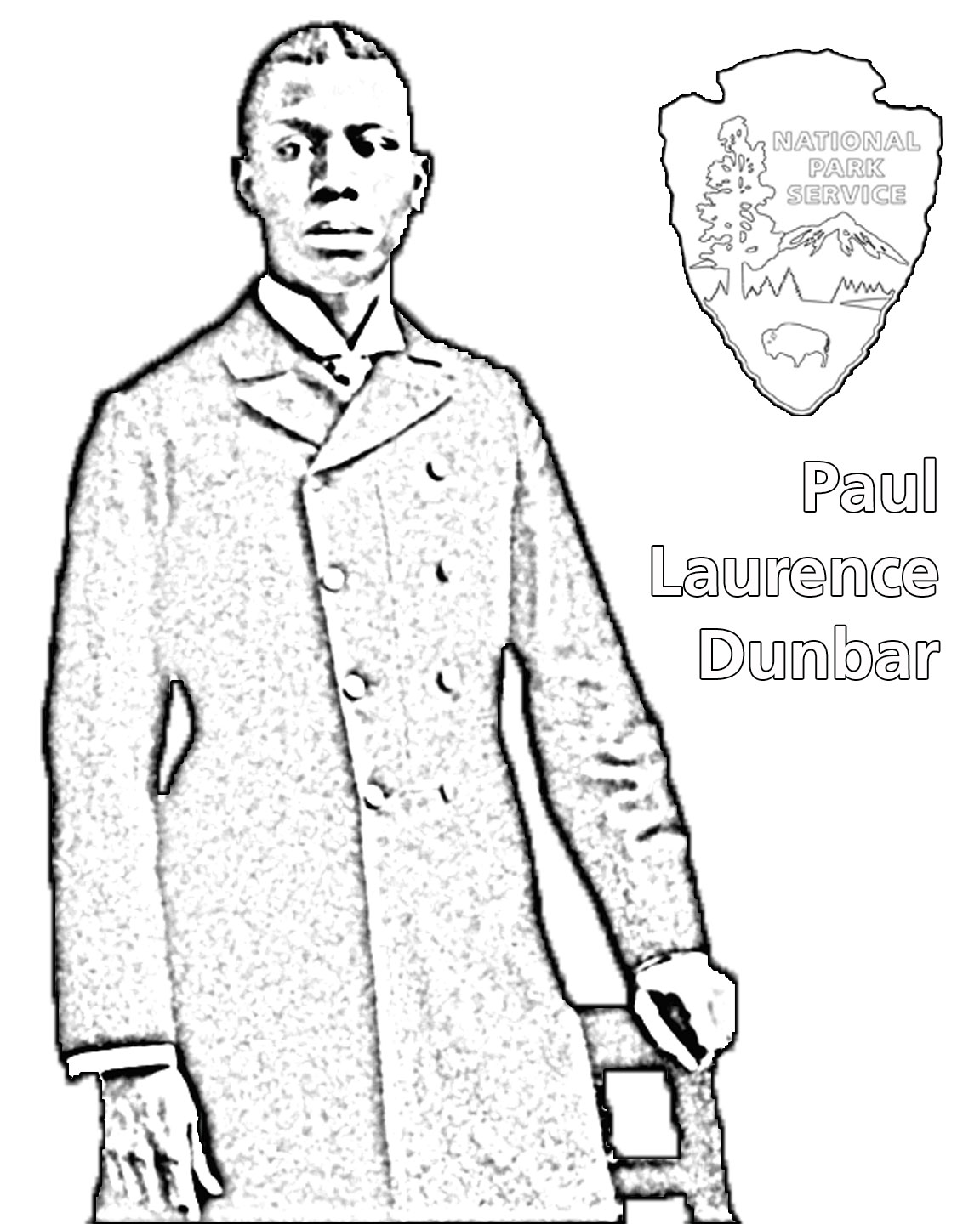 1152x1440 Charles Young Buffalo Soldiers Coloring Book