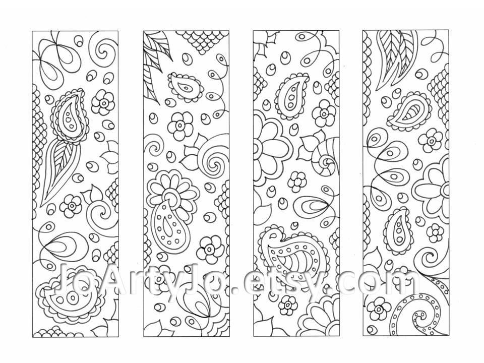 960x720 Coloring Page Bookmarks Beautiful Bookmarks To Color And Print