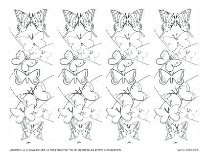 425x328 Free Printable Bookmarks For Kids Butterflies Butterflies Bookmark