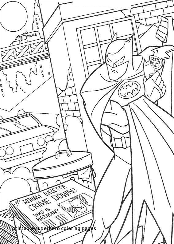 567x794 Bookmark Coloring Pages Printable New Unique Superhero Coloring