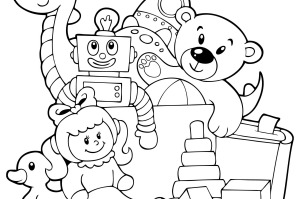 300x199 Colouring In Pages, Books Sheets For Kids Printable Colouring