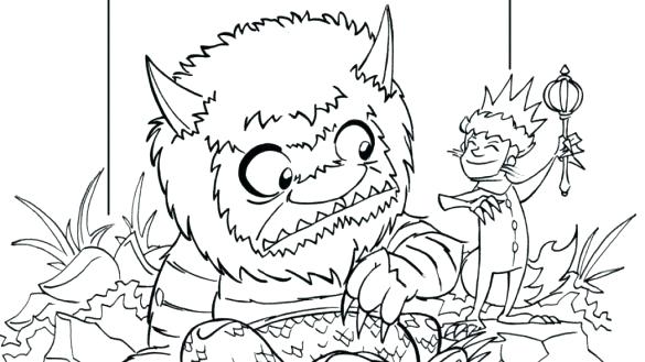 585x329 Where The Wild Things Are Coloring Where The Wild Things Are