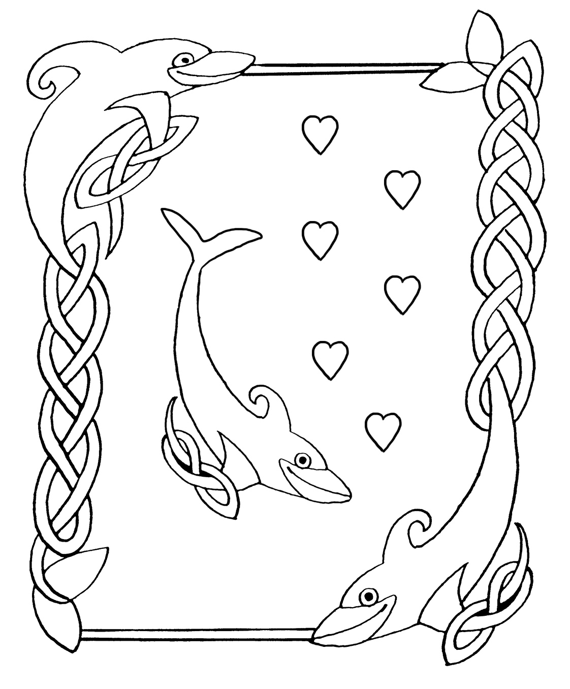 1122x1356 Borders Coloring Page