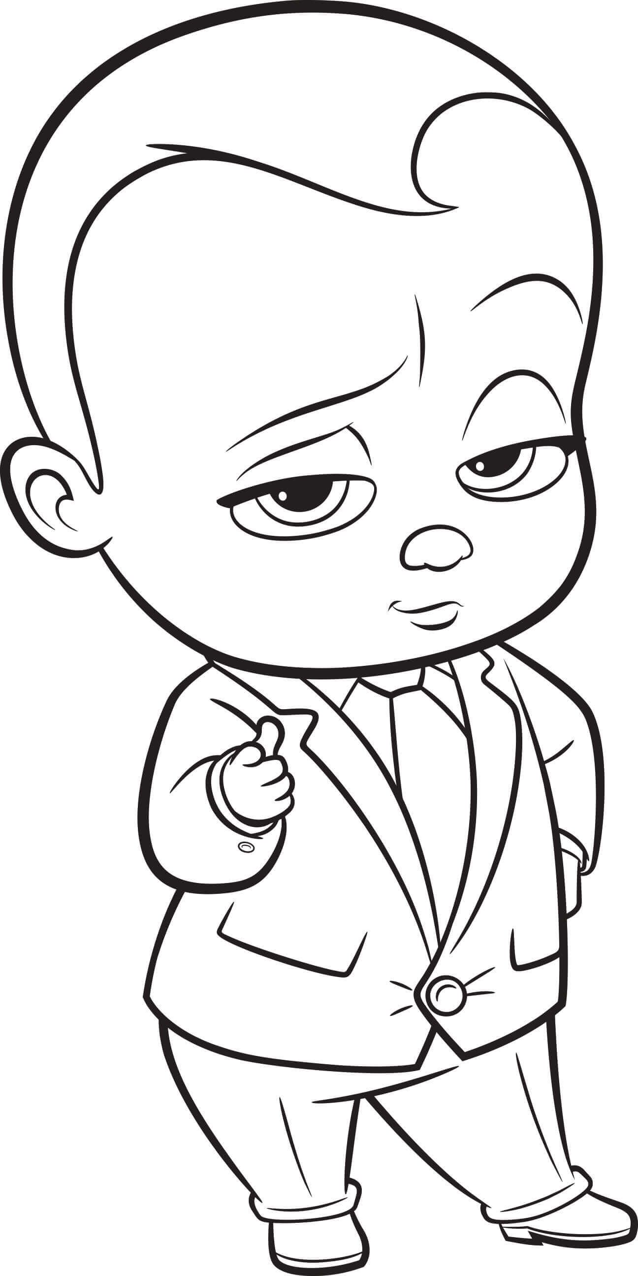 1296x2591 Top The Boss Baby Coloring Pages Jefe, Carpetas Decoradas Y Brito