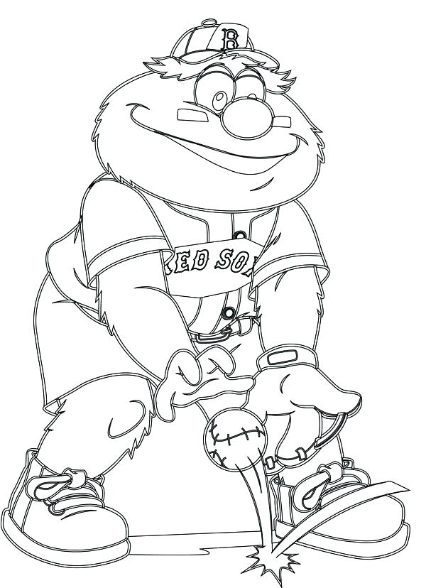 600x828 Boston Red Sox Coloring Pages Red Coloring Pages Red Coloring