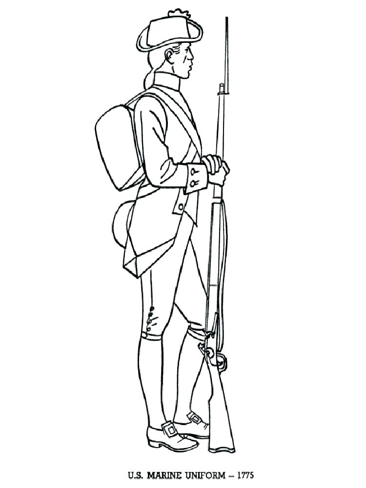 750x1000 Revolutionary War Coloring Pages Revolution Coloring Pages