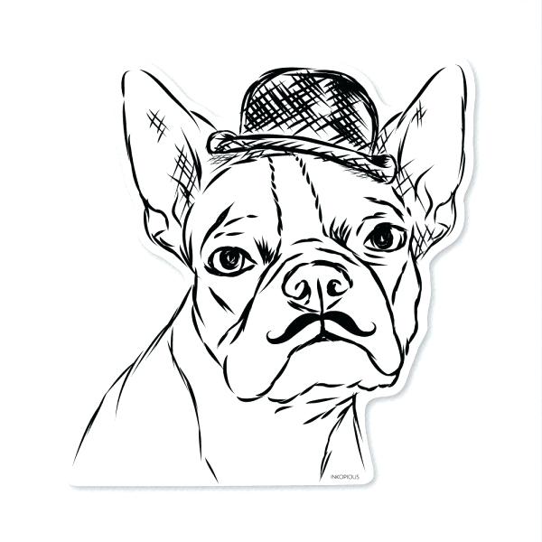 600x600 Free Printable Boston Terrier Coloring Pages
