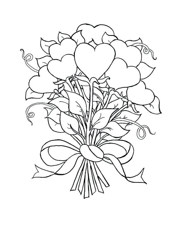 600x788 Roses Coloring Page Coloring Pages Roses And Hearts Beautiful
