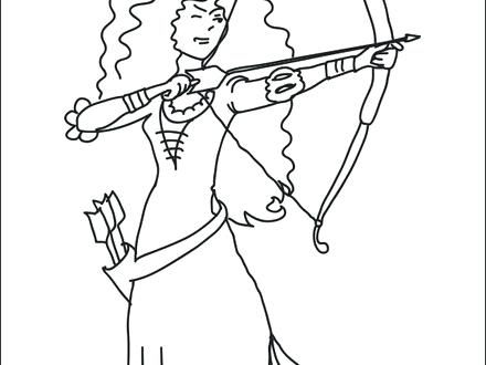 440x330 Cupid Bow And Arrow Coloring Page Pages Free Of Tie With Arrows S