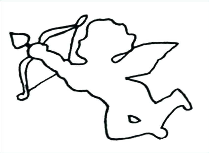 850x620 Bow And Arrow Coloring Pages