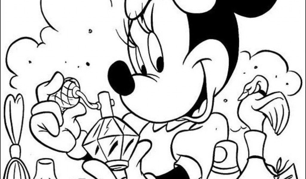 1024x600 Minnie Mouse Bow Coloring Pages, Minnie Mouse Coloring Pages
