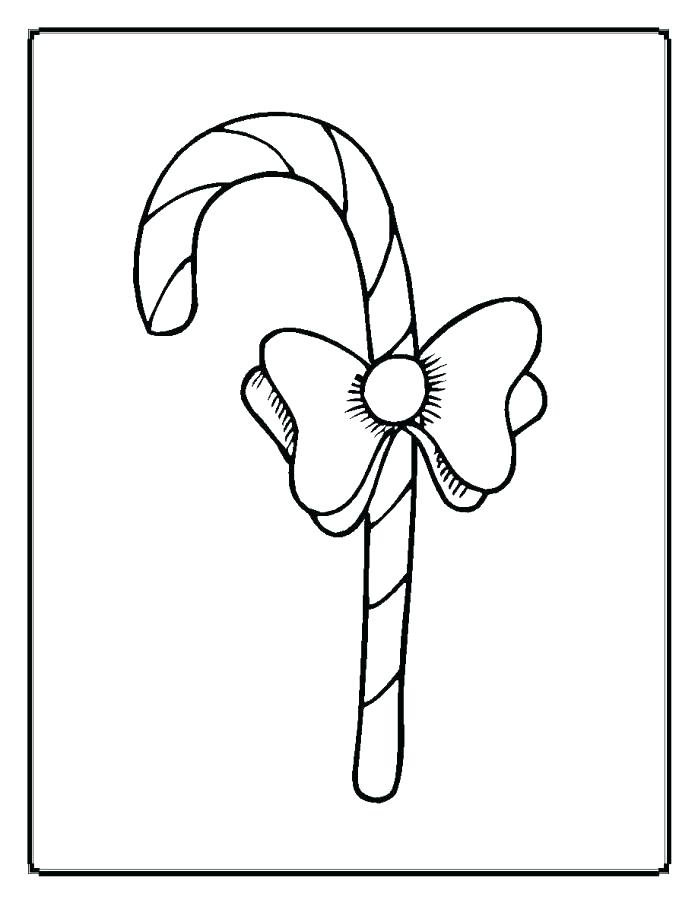 698x903 Bow Coloring Page Bow Coloring Page Coloring Pages Candy Cane