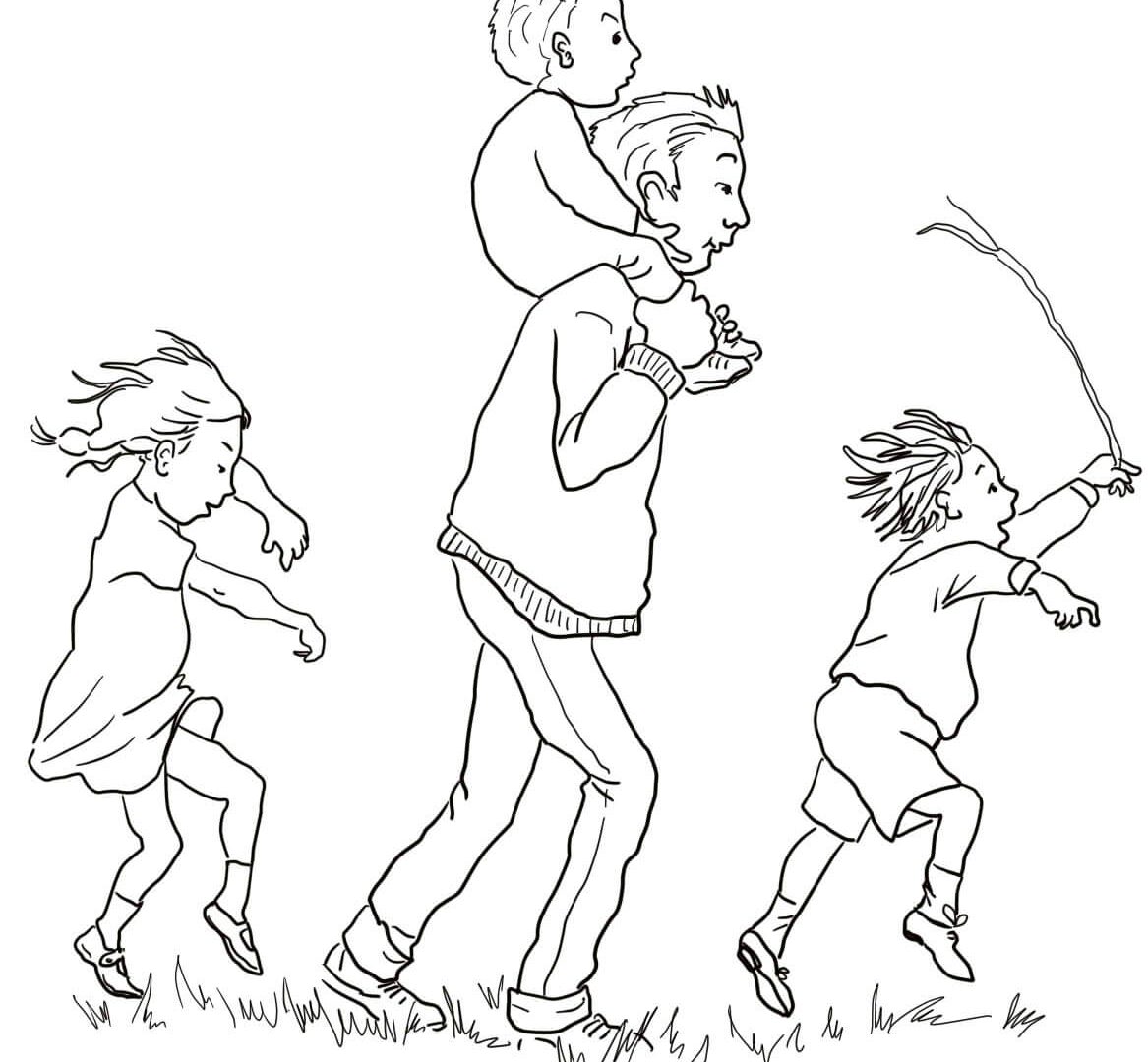 1167x1080 Hunting Coloring Pages Pig Colouring Duck Hunter Dog Turkey