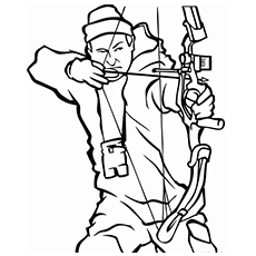 230x230 Impressive Ideas Hunting Coloring Pages To Print Dog Gun Adult Bow