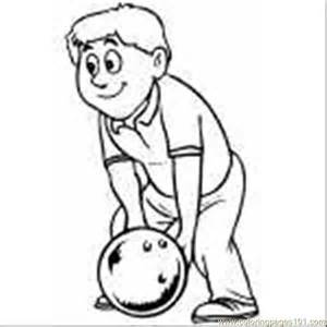 300x300 Coloring Page Outline Sports Bowling Ball And Bowling Pins