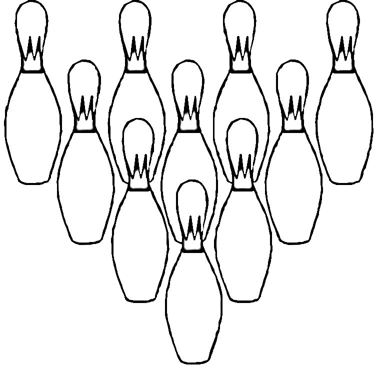 750x740 Bowling Coloring Pages Bowling Coloring Pages Birthday Printable