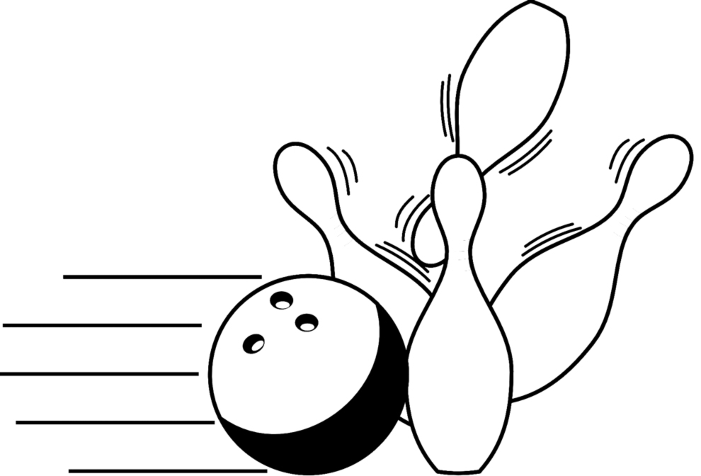 990x672 Do Bowling Colouring Pages