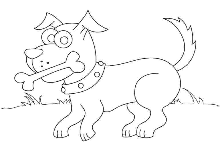 769x499 Dog Bone Coloring Page Bowling Coloring Page Dog Bone Colouring