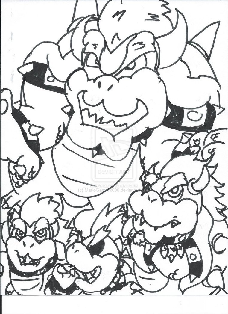 762x1048 Mario Coloring Pages Bowser Jr New Bowser Coloring Pages Fresh