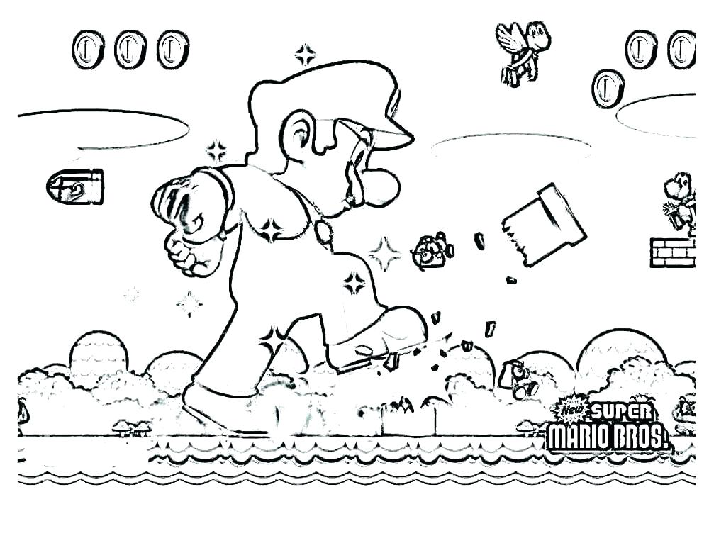 1000x773 Bowser Coloring Page Bros Coloring Pages Brothers Coloring Page