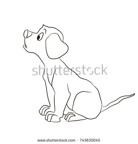 450x470 New Boxer Puppy Coloring Pages