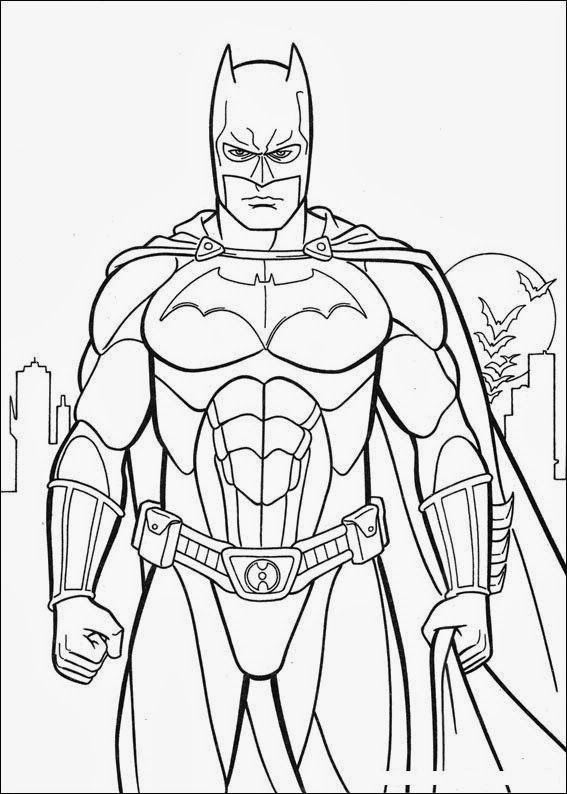 567x794 Batman Coloring Pages Batman