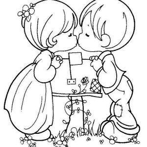 300x300 Lucky To Have You Precious Moments Coloring Page Kids Play Color