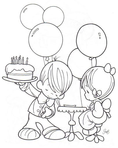 407x512 Precious Moments Coloring Pages