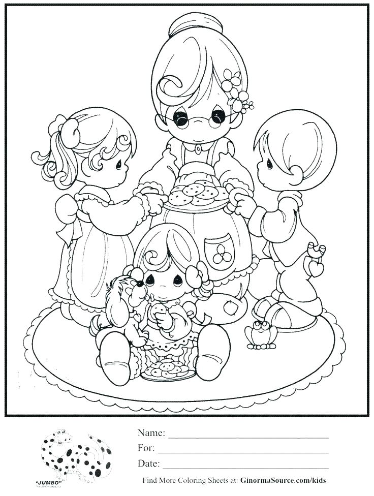 736x976 Precious Moments Angels Coloring Pages Precious Moments Nativity