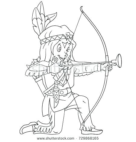 450x470 Thanksgiving Indian Coloring Pages Coloring Pages Coloring Page