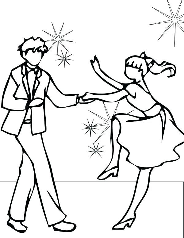 600x776 Dance Colouring Pages Jazz Coloring Pages Dance Coloring Pages